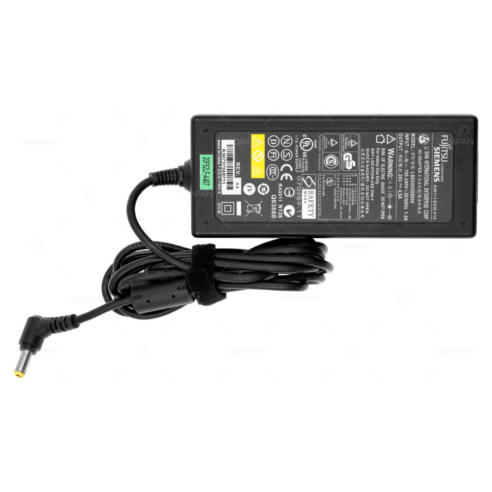 070959-11 AC ADAPTER FUJITSU 20V 4.5A  5.5MM LSE0202D2090